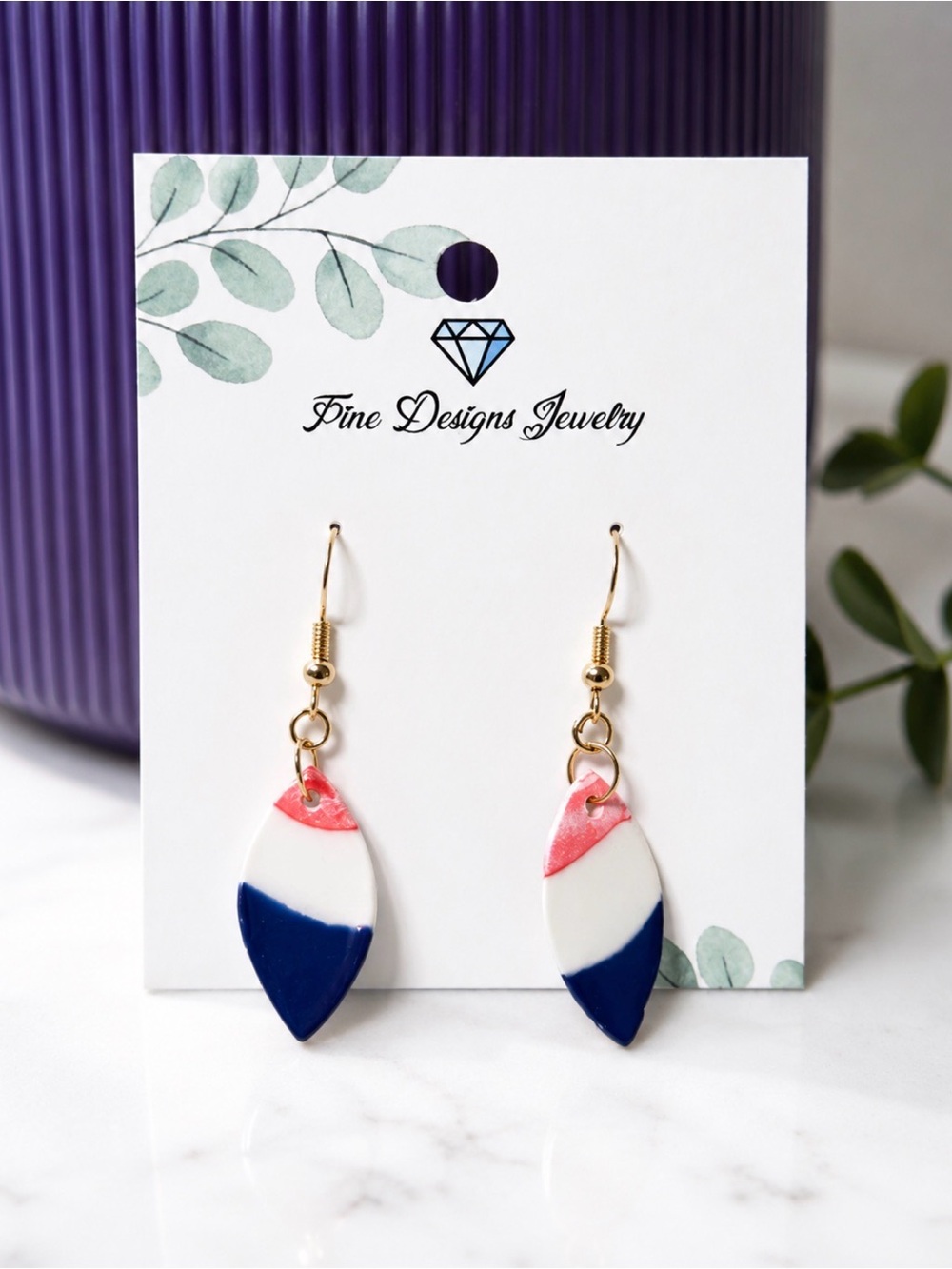Red, White, and Blue Earrings